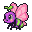 Bloomfly fluttering